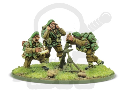 British & Inter-Allied Commandos - medium mortar team