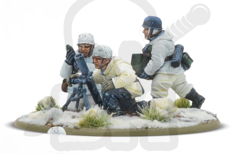 Fallschirmjager Mortar Teams Ardennes Winter 1944