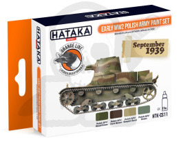 Hataka CS11 Early WW2 Polish Army Paint set - zestaw 4 farb