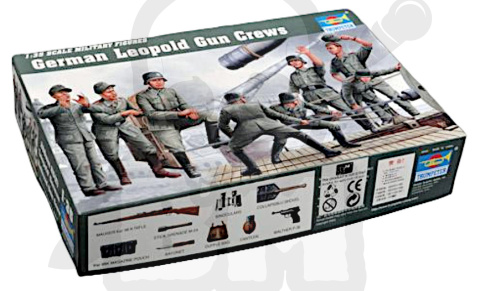 Trumpeter 00406 German Leopold Gun Grews - 8 żołnierzy 1:35