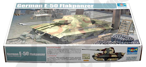 Trumpeter 01537 German E-50 Flakpanzer 1:35 Trumpeter 01537 German E-50 Flakpanzer 1:35