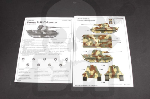 Trumpeter 01537 German E-50 Flakpanzer 1:35 Trumpeter 01537 German E-50 Flakpanzer 1:35