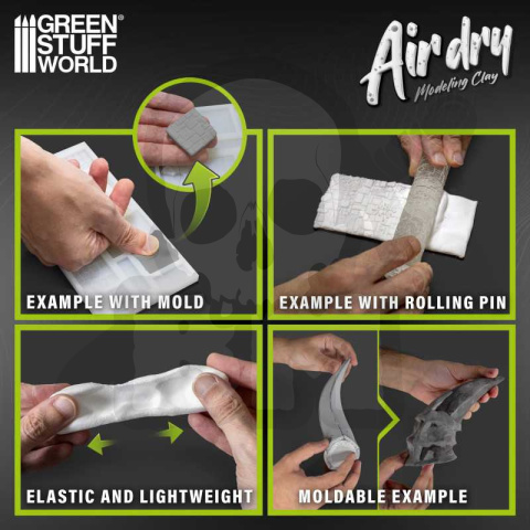 Air Dry Foam Clay 250gr. - Black - czarna glinka Air Dry Foam Clay 250gr. - Black - czarna glinka