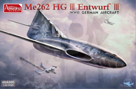 Amusing Hobby 48A005 Me262 HG III Entwurf III 1:48 Amusing Hobby 48A005 Me262 HG III Entwurf III 1:48