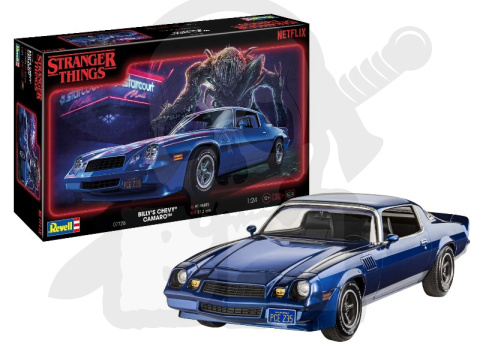 Revell 67728 Model Set Billy's 1979 Chevy Camaro Z/28 Stranger Things 1:24 Revell 67728 Model Set Billy's 1979 Chevy Camaro Z/28 Stranger Things 1:24