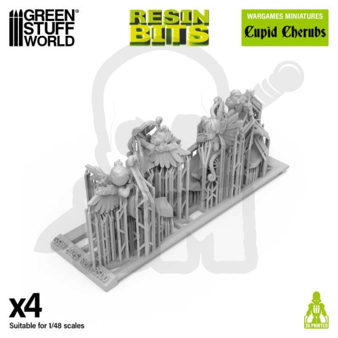 3D printed set - Cherubs 40k - Cupid Cherubs - 4 szt.