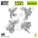 3D printed set - Cherubs 40k - Cyber Cherubs Servitors - 4 szt.