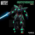 Glow in the dark tape 10mm - fosforyzująca taśma