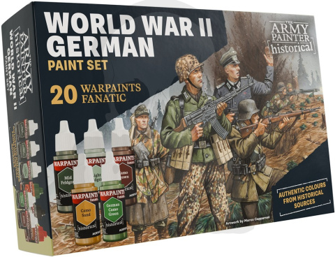 The Army Painter: Historical - World War II - German Paint Set The Army Painter: Historical - World War II - German Paint Set