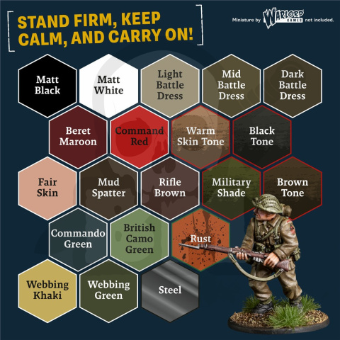 The Army Painter: Historical - World War II - British Paint Set The Army Painter: Historical - World War II - British Paint Set