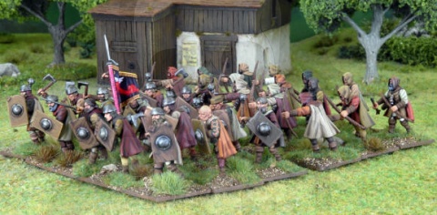 Human Light Infantry - ludzie lekka piechota 30 szt.