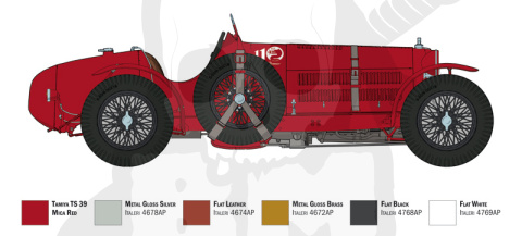 1:12 Alfa Romeo 8C 2300 Roadster