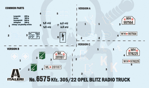 1:35 Opel Blitz Radio Truck