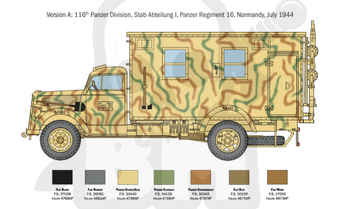 1:35 Opel Blitz Radio Truck