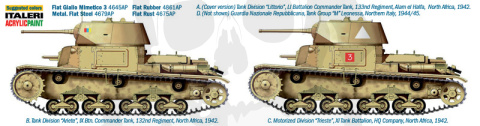 1:35 Carro Armato M14/41 I Serie with Italian infantry 1:35 Carro Armato M14/41 I Serie with Italian infantry