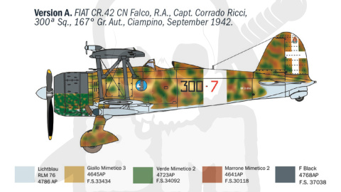 1:72 FIAT CR.42 CN “Falco” Night Fighter