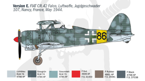 1:72 FIAT CR.42 CN “Falco” Night Fighter