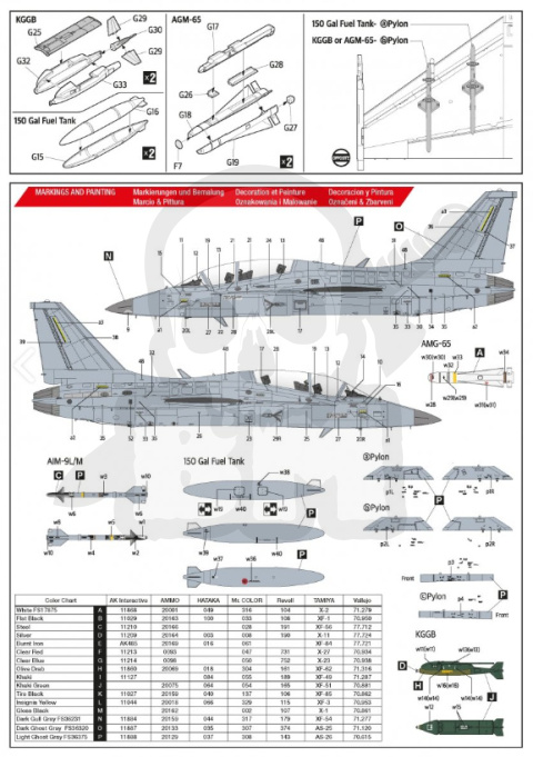Hobby 2000 48050 KAI FA-50 GF Gap Filler in Polish Air Force 1:48