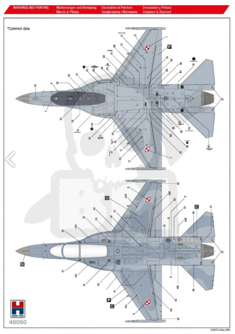 Hobby 2000 48050 KAI FA-50 GF Gap Filler in Polish Air Force 1:48