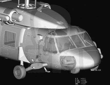 Hobby Boss 87234 Helikopter HH-60H Rescue hawk (Early Version) 1:72