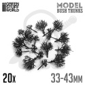 Model Bush Trunks 20 szt. krzewy szkielety krzewów
