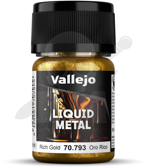 Vallejo 70793 Liquid Gold 35 ml Rich Gold