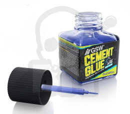 Blue cement glue for plastics 40ml