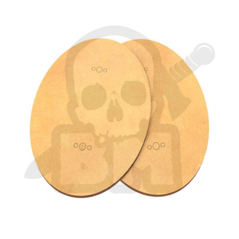 MDF Bases - Oval 150x95 mm MDF Bases - Oval 150x95 mm