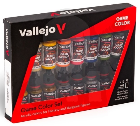 Vallejo 72299 Zestaw Game Color 16 farb Introduction