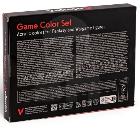 Vallejo 72299 Zestaw Game Color 16 farb Introduction
