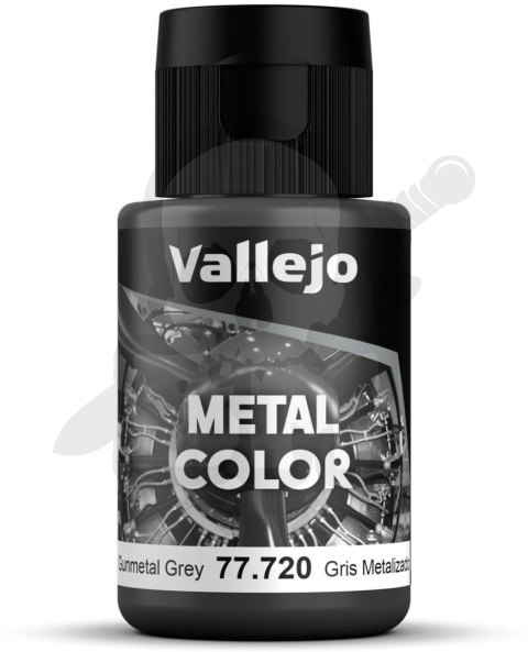 Vallejo 77720 Metal Color 32 ml Gunmetal Grey Vallejo 77720 Metal Color 32 ml Gunmetal Grey