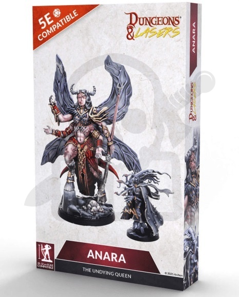 Dungeons & Lasers - Anara The Undying Queen