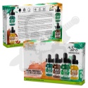 GSW Acrylic Inks Set - Transparent Nature (4x 30ml)