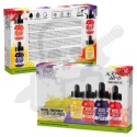 GSW Acrylic Inks Set - Transparent Fire (4x 30ml)
