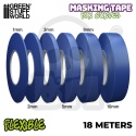 Green Stuff Flexible Masking Tape 8mm elastyczna taśma maskująca 18m