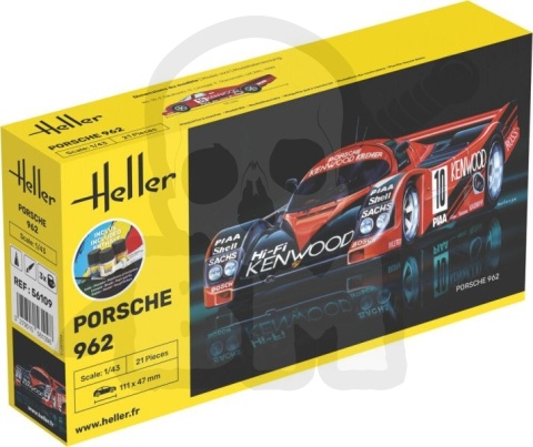 Heller 56109 Starter Set Porsche 962 1:43