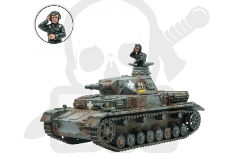 Panzer IV Ausf. B/C/D Medium Tank (Hard Plastic)