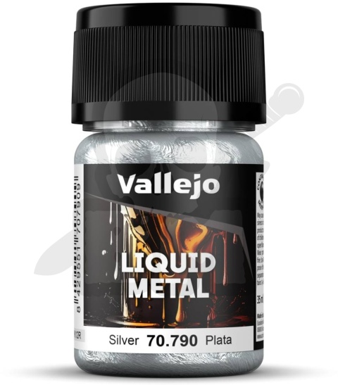 Vallejo 70790 Liquid Gold 35 ml Silver