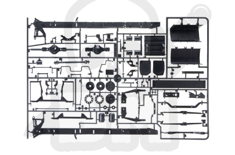 1:24 Model ciężarówki Renault AE500 Magnum