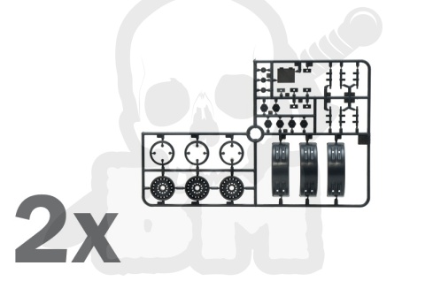 1:24 Model naczepy do przewozu kłód drewna Timber Trailer