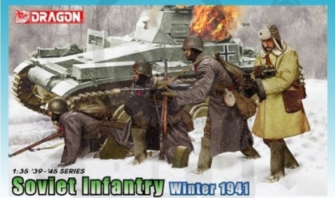 1:35 Soviet Infantry Winter 1941