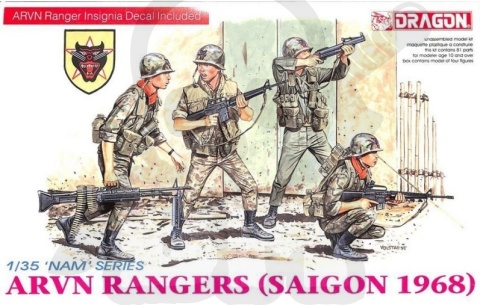 1:35 ARVN Rangers (Saigon 1968) elitarni żołnierze Wietnamu Południowego