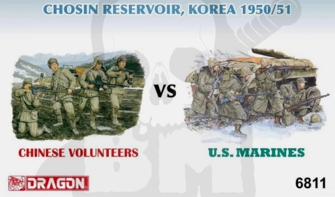 1:35 Chosin Reservoir Korea 1950 Chinese Volunteer vs. U.S. Marines