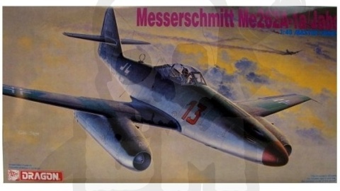 1:48 Model samolotu myśliwskiego Me262A-1A JABO