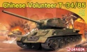 1:72 Model czołgu Chinese Volunteer T-34/85 - wojna w Korei