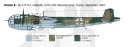 1:72 Model bombowca Dornier Do 217 K-1/K-2 with Fritz-X guided bombs