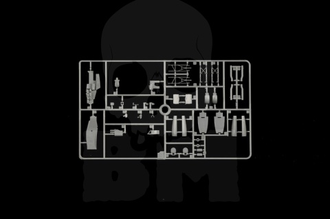 1:72 Model bombowca Dornier Do 217 K-1/K-2 with Fritz-X guided bombs