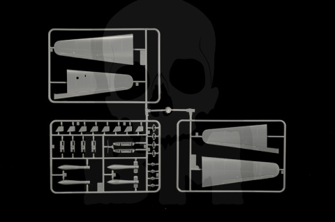 1:72 Model bombowca Dornier Do 217 K-1/K-2 with Fritz-X guided bombs