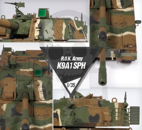 Academy 13561 Armatohaubica R.O.K. Army K9A1 SPH Thunder 1:35