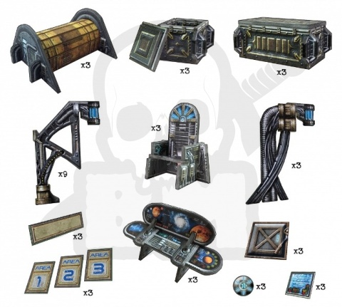 Battle Systems Gothic Cityscape - ponure ruiny